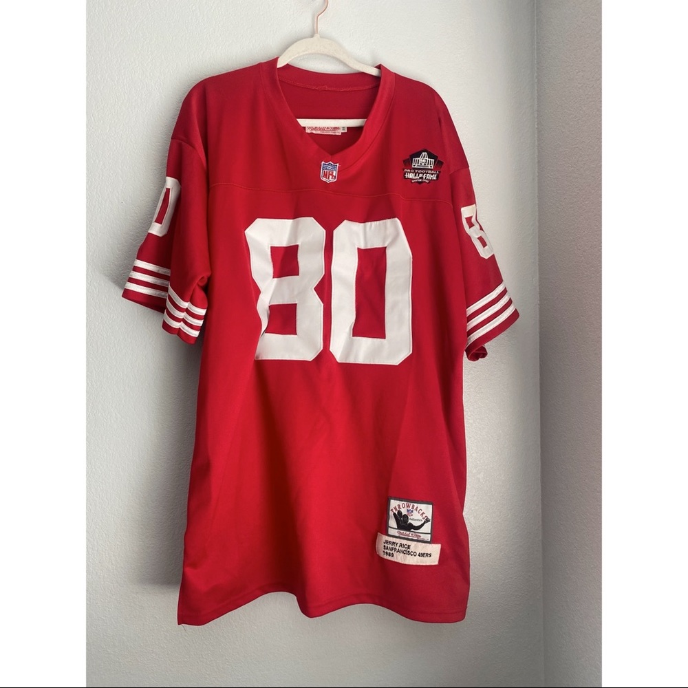 MITCHELL&NESS SIZE 52 JERRY RICE JERSEY